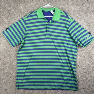 Callaway Golf Polo The Country Club of Arkansas Embroidered XL Green/Blue